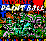 Ultimate Paint Ball (USA, Europe) Title Screen